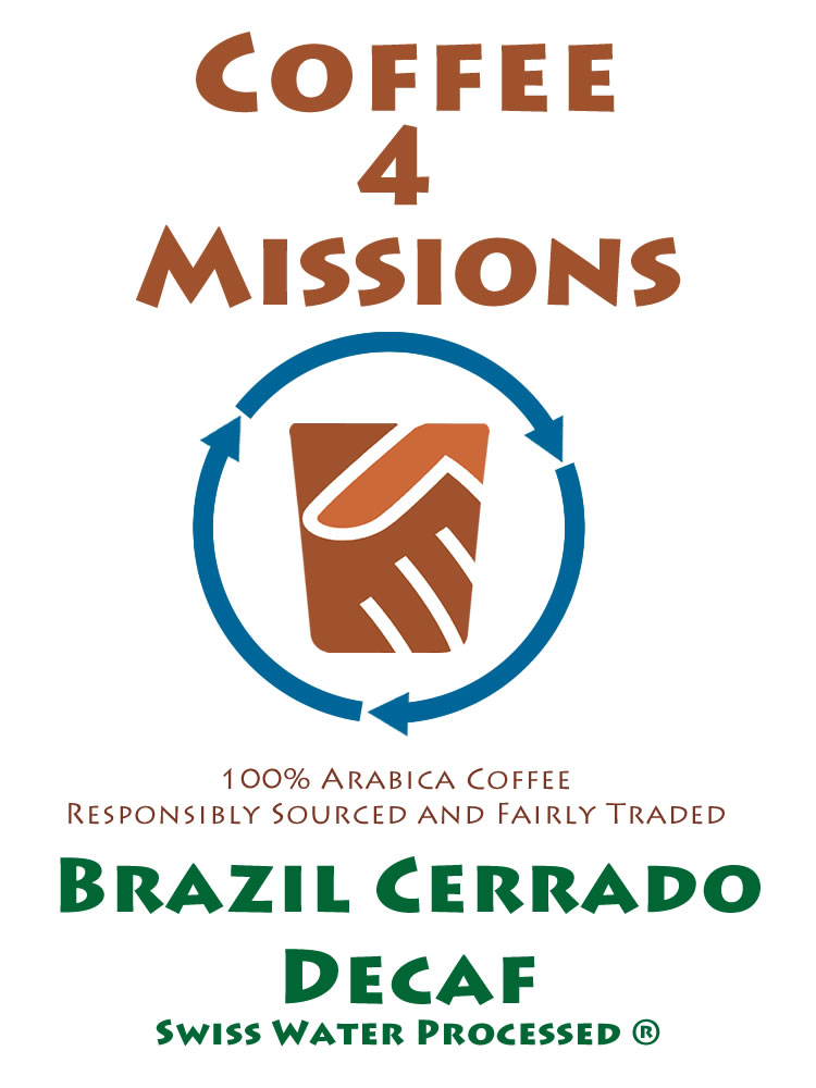 DECAF Brazil - Water Process  - 12 oz.